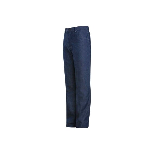 EXCEL FR  Flame Resistant Relaxed Fit Denim Jeans PEJ2, Dark Denim, 12.5 oz., Size 38 x 37U